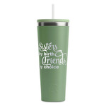Sister Quotes and Sayings RTIC Everyday Tumbler with Straw - 28oz - Light Green - Single-Sided