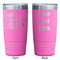 Sister Quotes and Sayings Pink Polar Camel Tumbler - 20oz - Double Sided - Approval