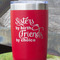 Sister Quotes and Sayings Red Polar Camel Tumbler - 20oz - Close Up