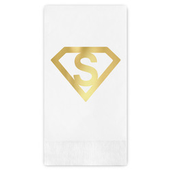 Super Hero Letters Guest Napkins - Foil Stamped