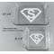 Super Hero Letters Glass Baking Dish Set - APPROVAL