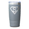 Super Hero Letters Gray Polar Camel Tumbler - 20oz - Single Sided - Approval