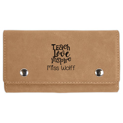 Teacher Gift Cards & Dice Set - Light Brown (Personalized)