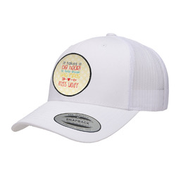 Teacher Gift Trucker Hat - White (Personalized)