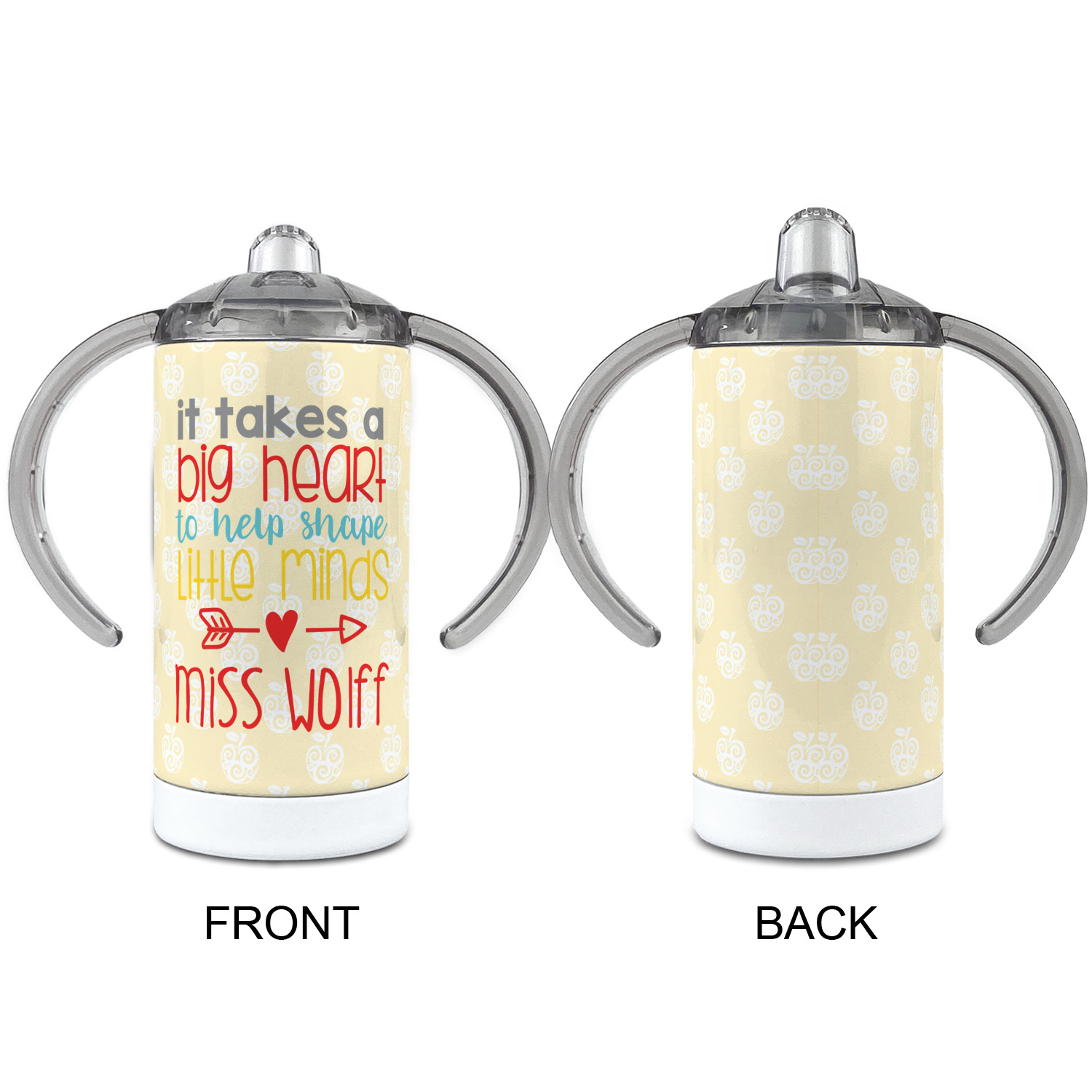 Wholesale Sippy Cups - 12 oz, Bright Prints, Durable