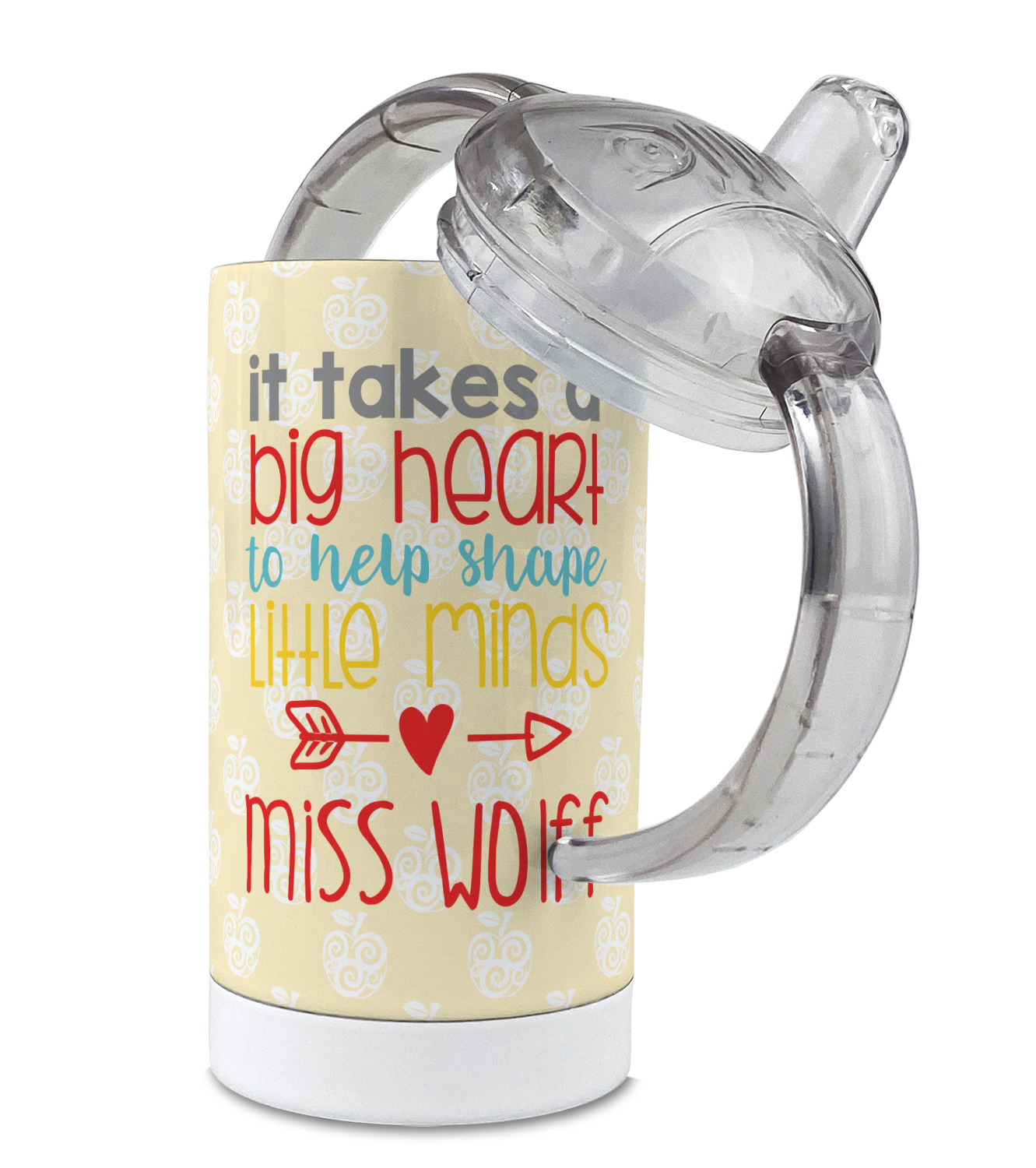 Custom 12 oz Stainless Steel Sippy Cups, Design & Preview Online
