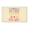 Teacher Quote 3'x5' Patio Rug - Front/Main