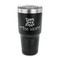 Teacher Quote 30 oz Stainless Steel Ringneck Tumblers - Black - FRONT