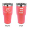 Teacher Quote 30 oz Stainless Steel Ringneck Tumblers - Coral - Double Sided - APPROVAL