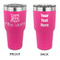 Teacher Quote 30 oz Stainless Steel Ringneck Tumblers - Pink - Double Sided - APPROVAL