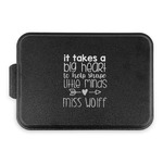 Teacher Gift Aluminum Baking Pan with Black Lid (Personalized)