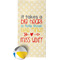 Teacher Quote Beach Towel w/ Beach Ball