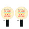 Teacher Quote Black Plastic 7" Stir Stick - Double Sided - Round - Front & Back