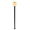 Teacher Quote Black Plastic 7" Stir Stick - Round - Single Stick