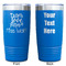Teacher Quote Blue Polar Camel Tumbler - 20oz - Double Sided - Approval