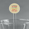 Teacher Quote Clear Plastic 7" Stir Stick - Round - Main