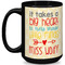 Teacher Quote Coffee Mug - 15 oz - Black Full