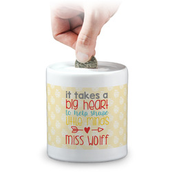 Teacher Gift Coin Bank (Personalized)