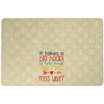 Teacher Gift Dog Food Mat (Personalized)