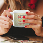 Teacher Gift Double Shot Espresso Cup - Single (Personalized)