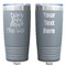 Teacher Quote Gray Polar Camel Tumbler - 20oz - Double Sided - Approval