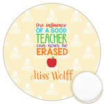 Teacher Gift Printed Cookie Topper - 3.25" (Personalized)