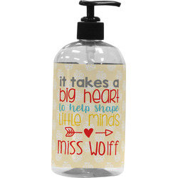 Teacher Gift Plastic Soap / Lotion Dispenser (Personalized)