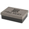 Teacher Quote Medium Gift Box with Engraved Leather Lid - Front/main