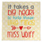 Teacher Quote Microfiber Dish Rag - APPROVAL