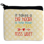 Teacher Gift Rectangular Coin Purse (Personalized)