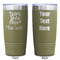 Teacher Quote Olive Polar Camel Tumbler - 20oz - Double Sided - Approval