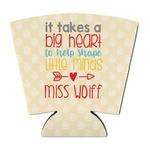 Teacher Gift Party Cup Sleeve - with Bottom (Personalized)