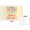 Teacher Quote Disposable Paper Placemat - Front & Back