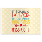 Teacher Gift Disposable Paper Placemats (Personalized)