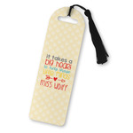 Teacher Gift Plastic Bookmark (Personalized)