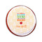 Teacher Quote Printed Icing Circle - Small - On Cookie