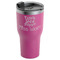 Teacher Quote RTIC Tumbler - Magenta - Angled