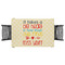 Teacher Quote Rectangular Tablecloths - Top View