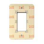 Teacher Gift Rocker Style Light Switch Cover - Single Switch (Personalized)