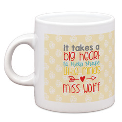 Teacher Gift Espresso Cup (Personalized)