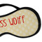 Teacher Quote Sleeping Eye Mask - DETAIL Large