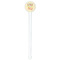 Teacher Quote White Plastic 7" Stir Stick - Round - Single Stick