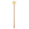 Teacher Quote Wooden 7.5" Stir Stick - Round - Single Stick