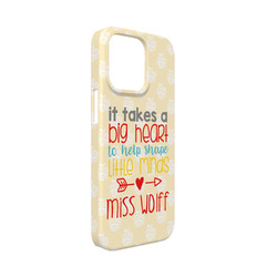 Teacher Gift iPhone Case - Plastic - iPhone 13 Mini (Personalized)