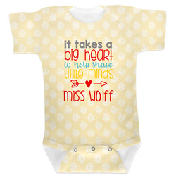 Teacher Gift Baby Bodysuit - 3-6 Month (Personalized)