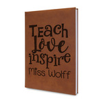 Teacher Gift Leatherette Journal (Personalized)