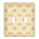 Teacher Gift Light Switch Cover - 2 Toggle Plate (Personalized)