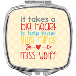 Teacher Gift Compact Makeup Mirror (Personalized)