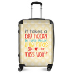 Teacher Gift Suitcase - 24" Medium - Checked (Personalized)