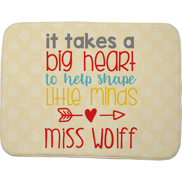 Custom Teacher Gift Memory Foam Bath Mat - 48" x 36" (Personalized)